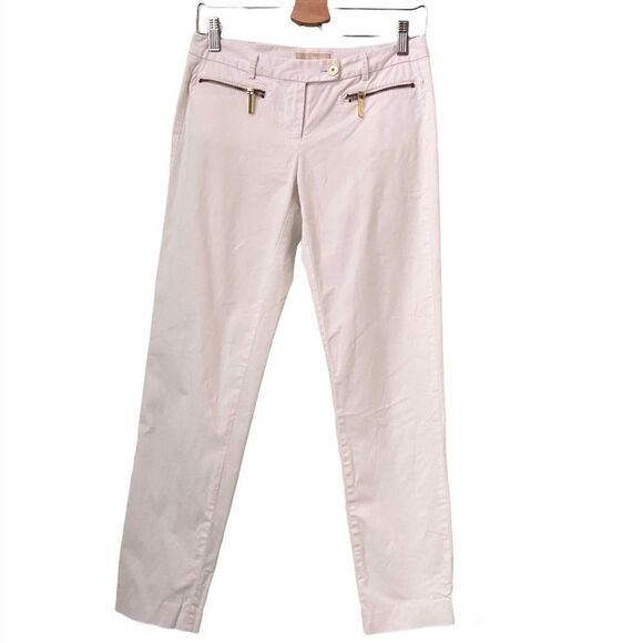Michael Kors White Slim Pants in Size 2 - Picture 4 of 12